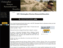 Tablet Screenshot of hortonbracelet.com